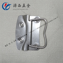 Iron stainless steel toolbox movable handle cover ring folding handle plate type handle electric Cabinet handle wooden box pull ring