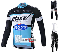 2015 Quick Step Team Edition Long Sleeve Cycling Suit Suit Summer Breathable Cycling Clothing Cycling Pants
