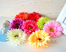 Beach photo fresh gerbera floral headdress side clip photo match swimsuit bag hair accessories holiday flower simulation flower