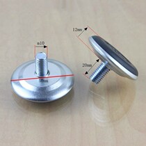 Bar office swivel chair small stool parts plastic threaded circlip fixed chair cushion foot nail non-slip foot pad adjusting foot