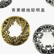 Inner cover aromatherapy uniform type iron hanging wall exquisite metal cover polythermal art anti-smart cover embedded candle burning suitable