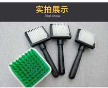 Wall cloth glue treatment brush
