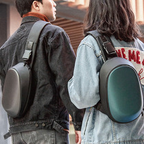 Explorer backpack chest bag female sports style messenger bag mens 2019 new fashion shell bag motorcycle riding bag