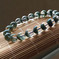 Hong Kong Amberman green ghost cornucopia 8mm bracelet