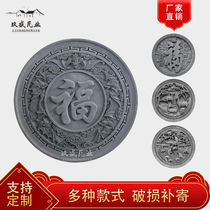 Antique brick carving round ancient building relief shadow wall Hotel teahouse garden building materials 1 2 meters relief decoration