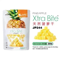 Jolly Zuli pineapple dried 250g hamster snacks rabbit feed guinea pig ChinChin applicable