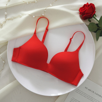 Red Ben Year Wedding Lingerie Women Suit Pure Desire Small Chest To Woo Tiger Year Bra Hood 2021 New Exploits