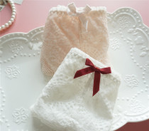 Day series little frescoed low waist underpants web yarn lace sexy comfort triangle pants light and breathable lady shorts