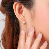 S925 Pure Silver New Butterfly Earrings Earrings Earrings Woman Han Version Trendy Cute Fashion Anti Allergy Silver Ear Ornaments