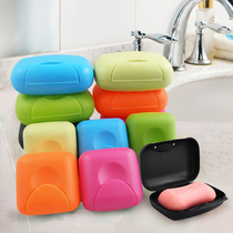Creative travel handmade soap box waterproof leak-proof soap box mini with lid lock portable soap box
