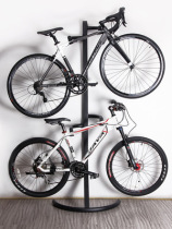 Bicycle trailer frame mountain bike indoor parking rack display rack by wall adhesive hook rack bicycle support frame