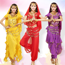 Indian dress female dance dress Danzhu girl belly dance adult Indian dance dress suit