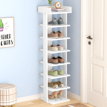 Shoe rack home beautiful economy narrow small simple door mini space saving shoe cabinet storage rack