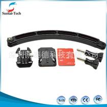 GoPro accessories helmet curved selfie stick active base curved surface 3M glue screw 1 long 1 short GP79