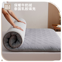 Hai Lan Home Milk Fleece Mattress Cushion Home Winter Padded Bedding Dorm Student Single Cushion Lamb Fleece