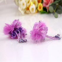 New Children Grip Fashion Head Accessories Cute Claw Clips Handmade String Beads Sweet and fur Grip Small Grab