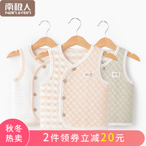 Antarctic baby vest spring and autumn baby vest cotton childrens horse clip newborn clothes autumn and winter boys and girls