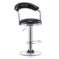 Hotel high stool Front desk stool rotating beauty chair Barber round stool Cashier chair Bar rotating stool