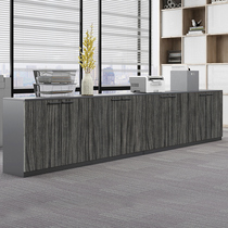 Office cabinet storage short cabinet Cabinet Bookcase Bookcase With Lock Wooded Flower Slot Cabinet Office Cabinet Miscellaneous containing cabinet