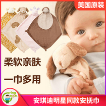American original Angie Dian towel newborn baby comfort doll hand towel baby peace blanket