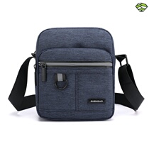 Mens bag Oxford cloth shoulder messenger bag casual canvas bag mens bag backpack small bag mobile phone bag 2022 new
