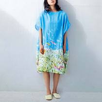 2021 Summer Japanese finarie Dream sea of color Three layers of yarn towels The head bathrobes are both loose and quality