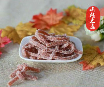 Gray rabbit hawthorn strips Snow hawthorn 500g hawthorn wood hawthorn cake Hawthorn slices green non-additive-free healthy snacks