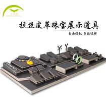 New jewelry display Jade Amber Beeswax Emerald ornaments Ring holder Necklace Pendant Bracelet display