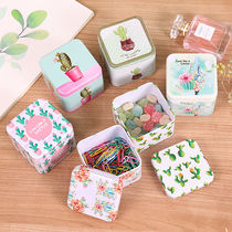 Candy box small carry-on Carry household small iron box sugar small box container Ultra-mini exquisite antique style