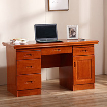 Solid wood oak desk modern simple Chinese study home computer desk learning desk office childrens book desk