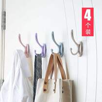 Hook for hanging clothes affixed to the wall Cartoon hanger hook single fishing dormitory hook hook for hanging wall paste hook hook