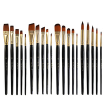 Xiuxi new five black rod nylon brush brush log diy painting watercolor pen set factory direct sales