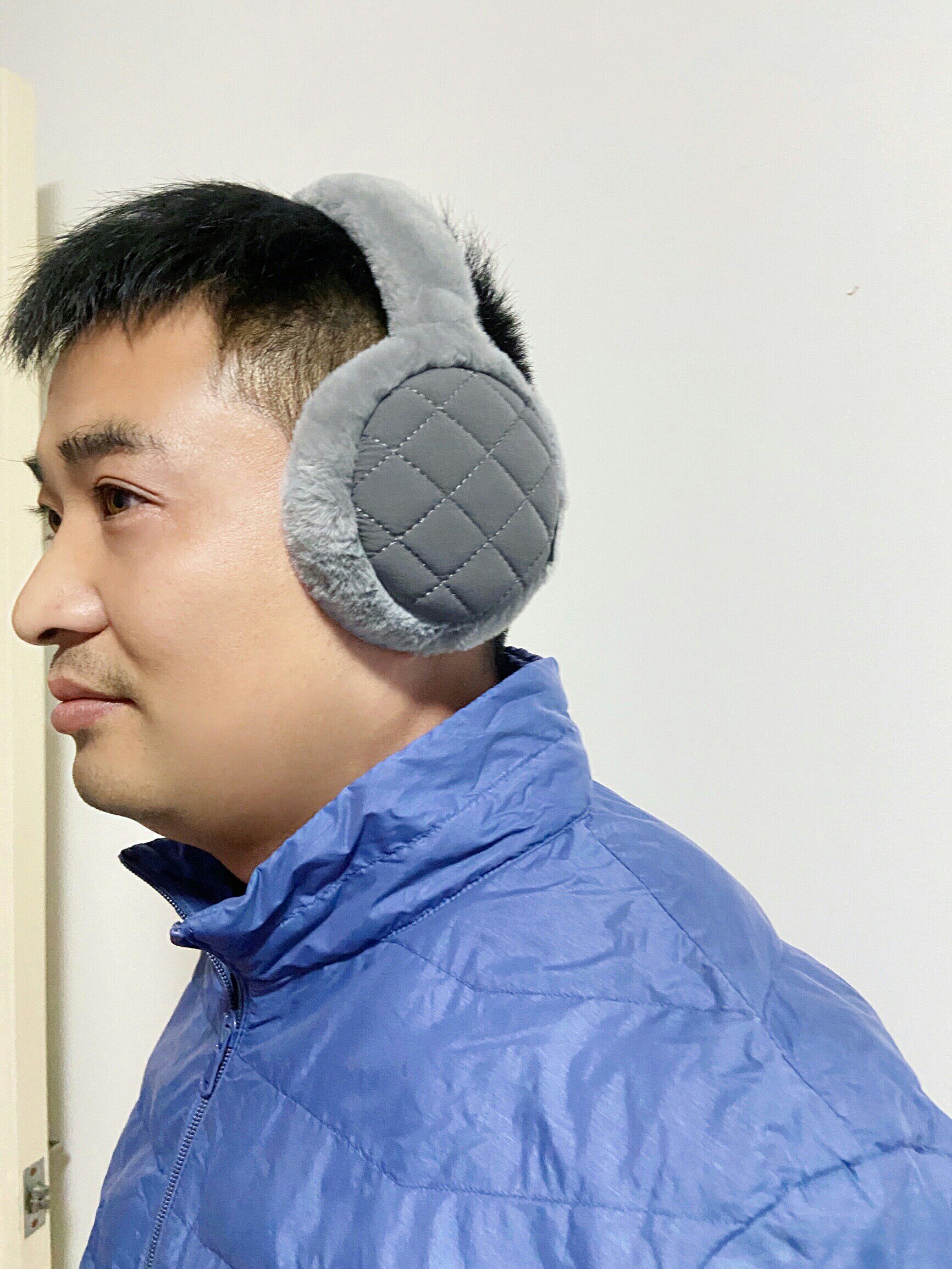 冬天保暖耳罩男士后戴式防冻捂耳朵神器耳捂子女护耳套耳包加绒厚