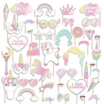 (Meow Meow props)Unicorn birthday wedding funny creative classmate party KTV party photo props
