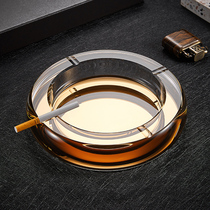 Light luxury creative personality trend large crystal glass ashtray custom home living room office KTV Hotel