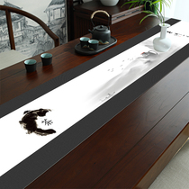 New Chinese table flag Zen tea table tea table fabric long strip leather table tea table table tea table cloth waterproof table towel