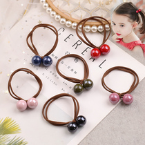 Vibrant childhood new hair accessories Adult children do not hurt hair head rope Simple basic tie hair rubber band female hair rope ring