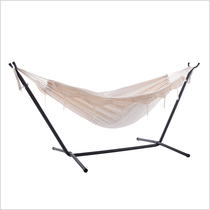 VIVERE outdoor courtyard leisure Brazilian style white cotton hammock UHSDO9-00 natural color