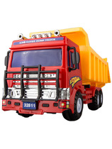 Large engineering car Big truck Big truck Fire truck Excavator boy inertial car Childrens toy car