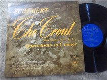 Schubert Piano Quintet PERLEMUTER Piano R Edition LP Vinyl Record Box 96