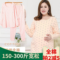  Pregnant women autumn clothes Autumn pants set Pregnant breastfeeding autumn clothes Autumn pants set Breastfeeding autumn clothes top cotton feeding clothes