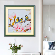 Cross stitch 2021 New thread embroidery small bedroom living room simple modern self embroidery hand simple embroidery small pieces