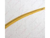 Coring Economy Type Clothing Ruler Sleeve Arm Ruler Square Head Large Knife Ruler Yellow Transparent Material 6360B Black Tech