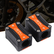 Suitable for KTM DUKE125 200 250 390 RC390 modified bumper anti-drop block protective Rod protective glue