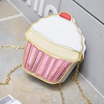 Girl Girl girl shoulder bag children small bag props backpack New Slant bag beaded summer hipster big boy