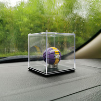Team basketball small model car ornaments Kobe James rearview mirror pendant creative personality Boy Day gift