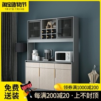 Simple modern light luxury dining side cabinet Living room wine cabinet Tea table Dining room locker Kitchen wall cupboard storage cabinet