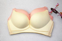 Spring and summer thin unscented no steel ring anti-sagging gathering massage point cotton pregnant women nursing underwear Denis 8817