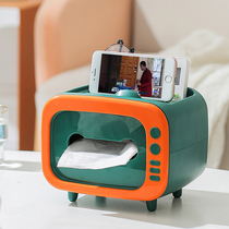 Cute tissue box drawing box creative home remote control storage living room dining room coffee table desktop simple multi-function