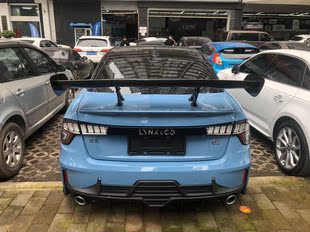 丽车名品适用于领克03 03 碳纤维大尾翼汽车定风翼真外饰装饰改装